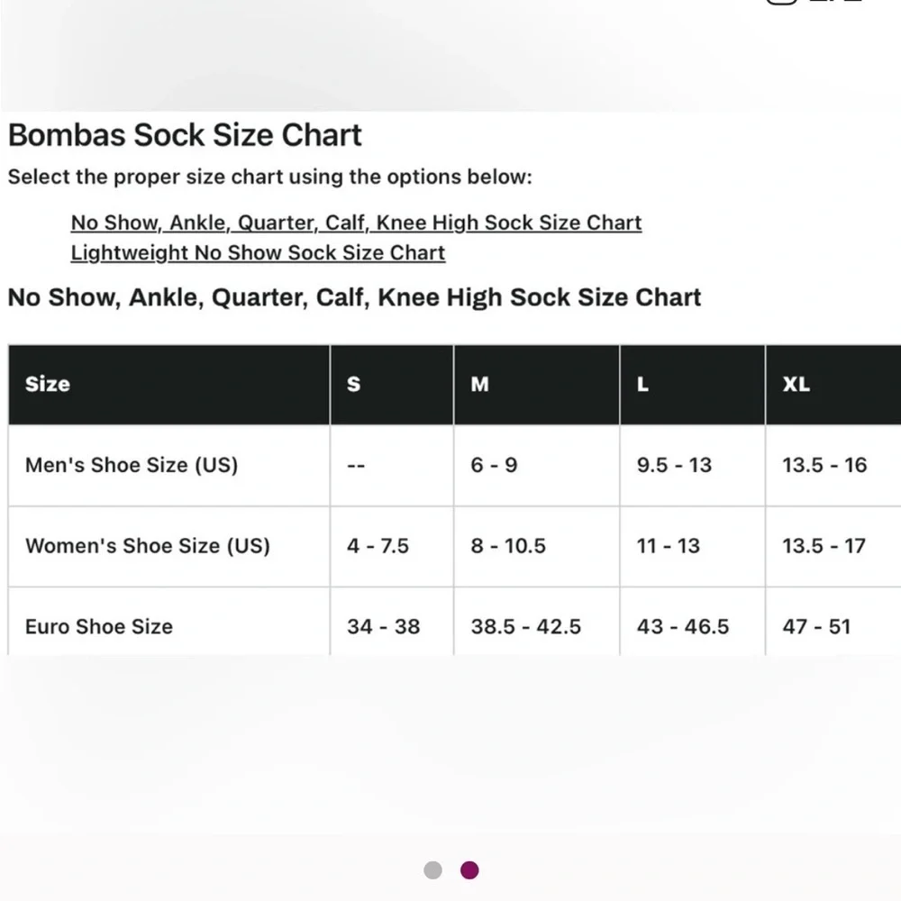 Bombas purple orange grey cozy socks size small